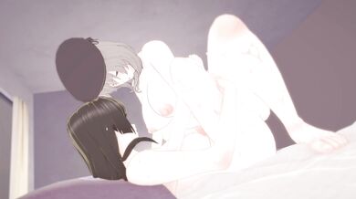 The Naked Love Between Captain Shiho Nishizumi and Chiyo Shimada Part 1, Starring X