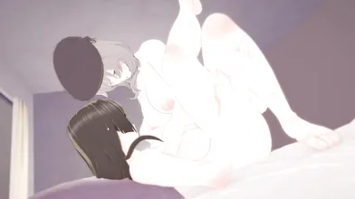 The Naked Love Between Captain Shiho Nishizumi and Chiyo Shimada Part 1, Starring X