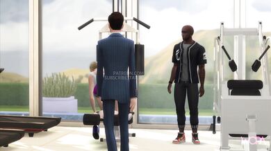 Husband catches wife getting off with personal trainer, but she doesnt care