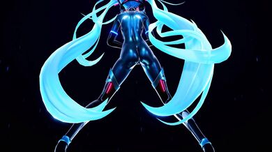 Miku’s sexy ass explodes into a bomb! (With panty shots)
