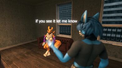 Renamon is on her period, so she has to put on a tampon before she can fuck that ass