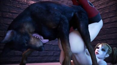 Riding the Dog Reverse Press with Harley in Ultimate 3D Hentai Style