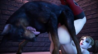 Riding the Dog Reverse Press with Harley in Ultimate 3D Hentai Style