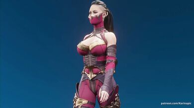 Mileenas Sultry Stroll Through the City