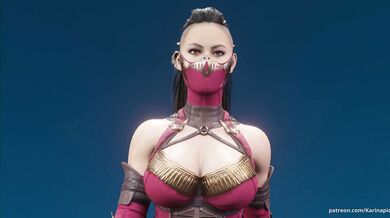 Mileenas Sultry Stroll Through the City