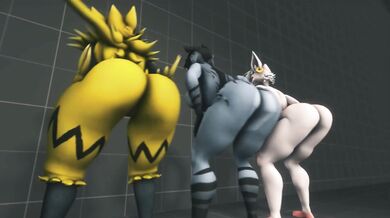 Three Way Twerk Session