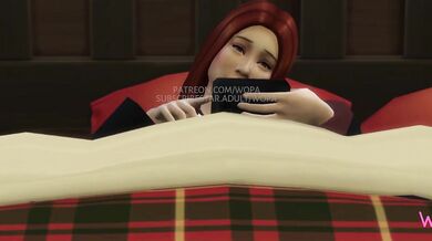 Ginny Weasley organizes a wild interracial threesome with her hot friends!