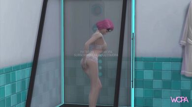 Narutos Secret Obsession - Spying on Sakura Having Sex with Sasuke from Behind, While His Wife Watches and Gets Fucked in the Front