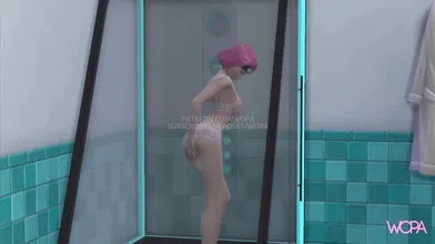 Narutos Secret Obsession - Spying on Sakura Having Sex with Sasuke from Behind, While His Wife Watches and Gets Fucked in the Front