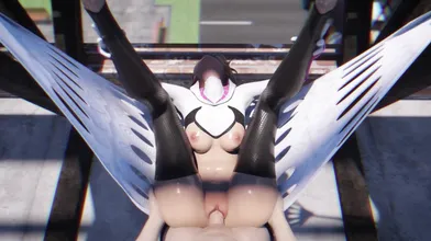 Busty Blonde Beauty Bedded By Burning Blackmailer's Boobie Trap!!! (Gwen Gets Captured By Venom!!!) (4K )