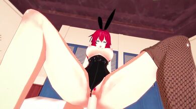 The Perverted Adventures of Issei Hyoudou: High School DXD Rias Gremory in the Bunny Suit