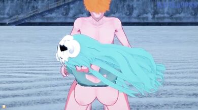 Sex on the Beach with Bleach and Nelliel!