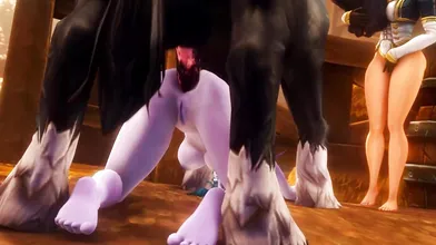 The Call of the Horsecock: The Story of Five Orcish Sluts and Their Lust for Giant Equine Dicks
