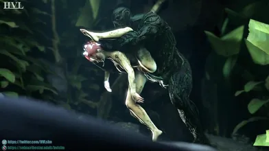 Sultry Swamp Nymph and Mutated Plant Life: A Hentai Adventure [HVLsfm]