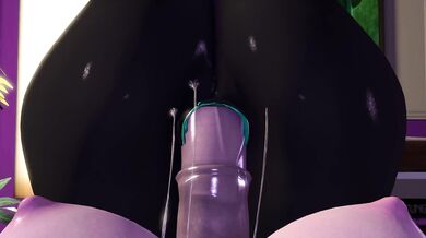 Fantasy-Themed Queen and Chrysalis Love-Making: Close-up View of Neterixxs Naughty Body Parts