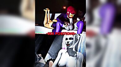 The Naughty Night of Suicide Squad: Harley Quinn vs Raven (WIS)