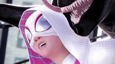 The Sinthetic Bondage of Spider Gwen and Venom