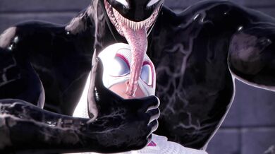 The Sinthetic Bondage of Spider Gwen and Venom
