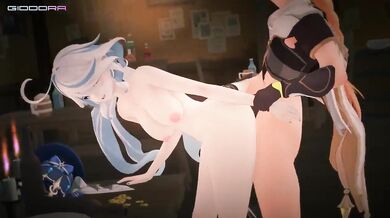 Pornstar Furi Nails a Hard Doggy Style Sex Video