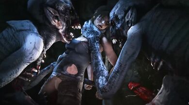 Lustful Adventures with Lara and the Monstrous Lesbians