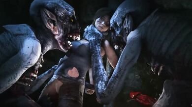 Lustful Adventures with Lara and the Monstrous Lesbians