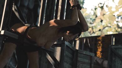 Rewritten: Mature Librarian Gets Tied Up and Fucked by a Sexy Swinger in Bondage Gear, Starring FatCat17