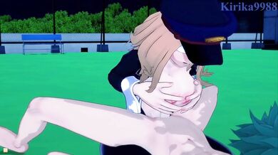 One-Punch Man: The Hentai Parody - Saitama and Genos get freaky on a skyscraper