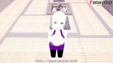 Pornographic video of the Naruto series, where Ino Yamanaka performs various sexual acts with her partner, while dressed as a ninja