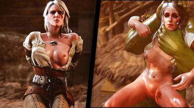 The Orc Cohort of Xomus Rapes the Helpless Ciri in a Dismal Dungeon