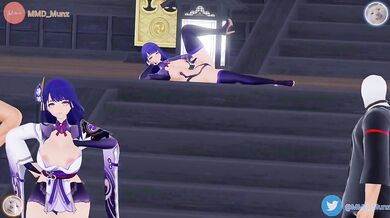 Renai Circulation - Raiden Ei Dance & Raiden Doll Sex