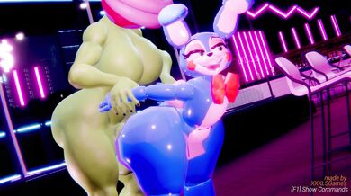 The Piranhas Cum Swallowed By Toy Bonnie In High-Definition 3D Porn Video