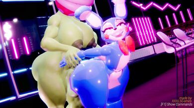 The Piranhas Cum Swallowed By Toy Bonnie In High-Definition 3D Porn Video