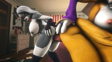 Renamon and Loona: The Perfect Bondage Duo!