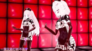 Sexual Seduction of Azur Lane Adele Elbe with BBCs Sex Dance