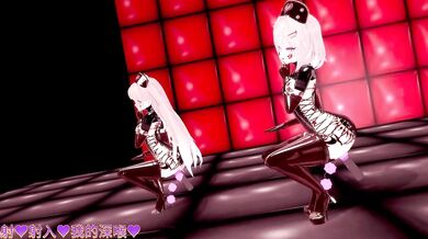 Sexual Seduction of Azur Lane Adele Elbe with BBCs Sex Dance