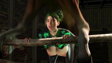 Billie Eilish Fucked by Stallion - OzMans Fantasy Porn