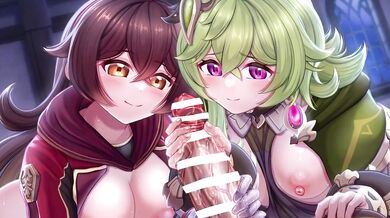 A Hot Summer Day with Amber and Colleen (60 FPS)