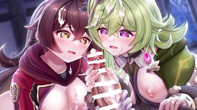 A Hot Summer Day with Amber and Colleen (60 FPS)