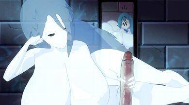 The Haunted Mansion of Carnal Desires: Spookys Jerking Some Meat