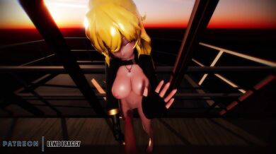 The Yangful Sunset: A Handjob Tale