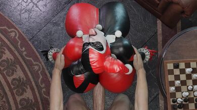 Harley Quinn (Classic Outfit) Fucked from Behind (Sound) - White