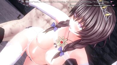 Busty Ricca Seduces Her Boyfriend Into Making Love