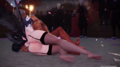 The Sexual Battle of the Demon Lords Castle - Shanti and the Maiden Warrior