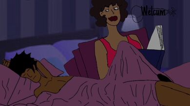 Sleeping with my stepmother in the same bed