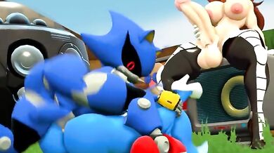 Machines of lust collide with the spiky defender!