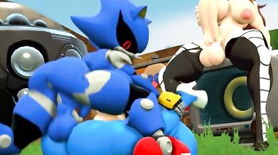 Machines of lust collide with the spiky defender!