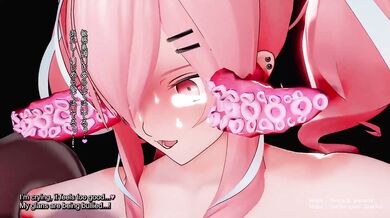 Watch as a hot futa babe from Bremerton gets shoved into a small box by Jax MMD!