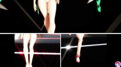 The Ultimate MMD Hentai Walk Compilation - Sexy Women in Split Screen Action