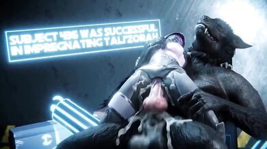 Talis X-Rated Werewolf Impregnation with Rekin3D