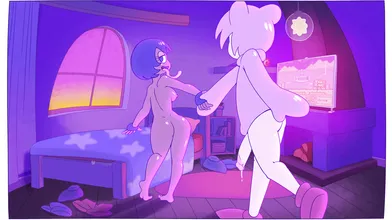 Sexy Alien Princess Fantasy - Kirby and Gooey [Minus8]